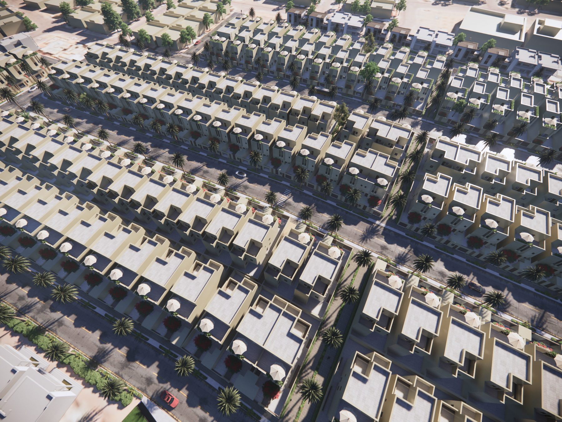 Azyan Buraydah aerial view